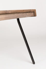 Design Esstisch SURI 180 x 90 cm Platte recycled Teak