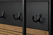 Wandgarderobe mit Garderobenspiegel LANGRES M von DutchBone
