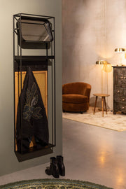 Wandgarderobe mit Garderobenspiegel LANGRES M von DutchBone