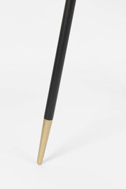 Esstisch DENISE Ø 91 cm mit runder Platte Walnussfarbig