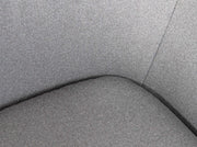 Drehstuhl Bürostuhl WORKRELAXED GREY Bezug Stoff Grau Fußkreuz Schwarz