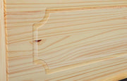 Massivholz Truhe EMEL Kiefer natur lackiert