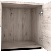 Kommode Sideboard SKIVE Optik Sandeiche / Weiß von Forte