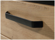 Sideboard TRONDHEIM 2-trg. 4 Schubladen Artisan / Schwarzeiche Optik