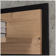 Wandboard TRONDHEIM Artisan Eiche / Schwarzeiche Optik
