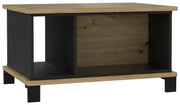 Couchtisch TRONDHEIM Artisan Eiche / Schwarzeiche Optik von Forte