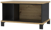 Couchtisch TRONDHEIM Artisan Eiche / Schwarzeiche Optik von Forte