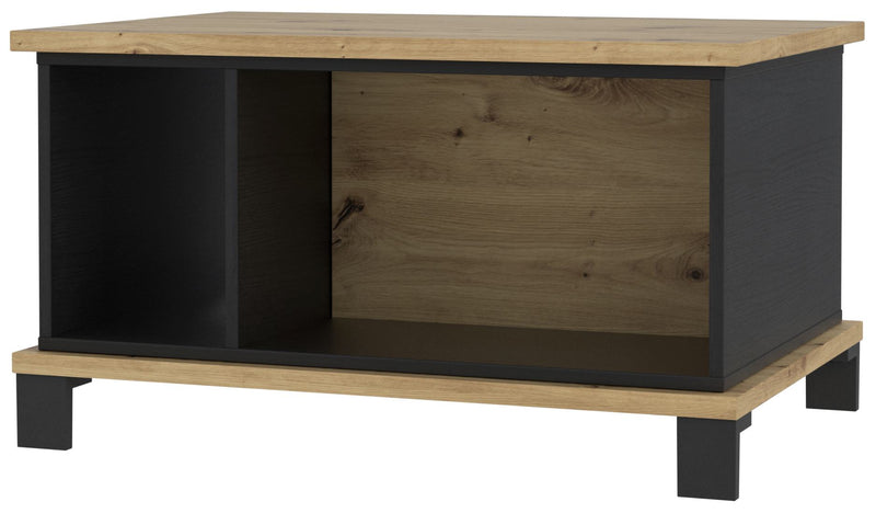 Couchtisch TRONDHEIM Artisan Eiche / Schwarzeiche Optik von Forte