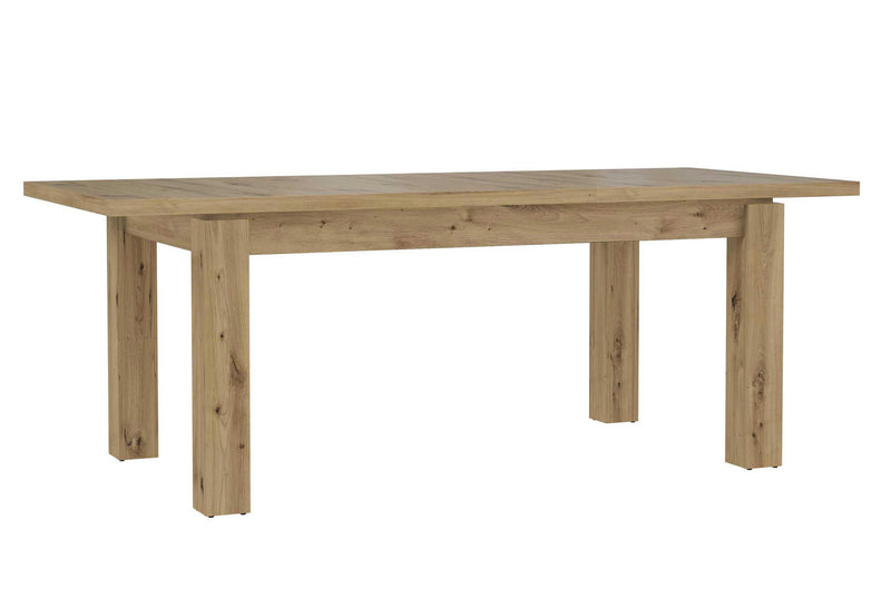 Esstisch TRONDHEIM 160 x 90 mit Auszug Optik Artisan Eiche von Forte