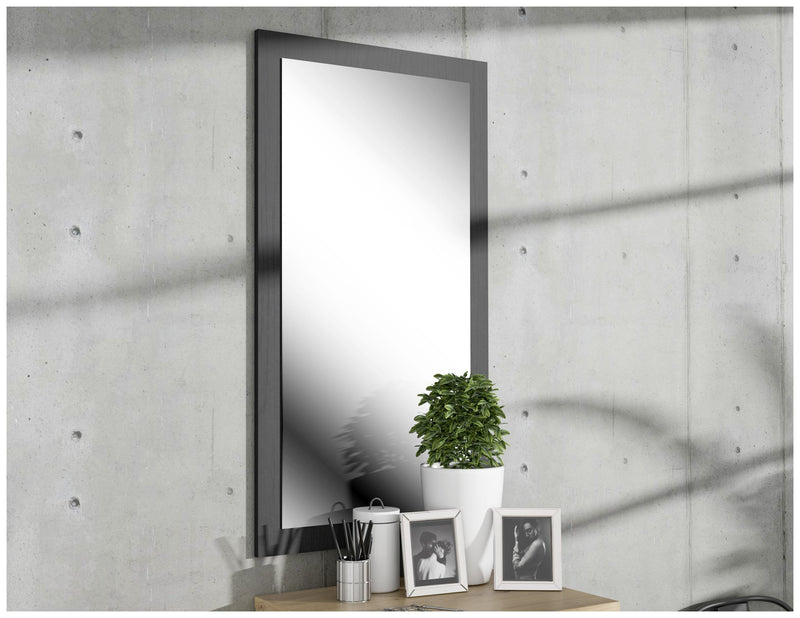 Spiegel TRONDHEIM 54,4 x 100 cm Optik Black Oak von Forte