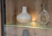 FORTE Wohnzimmerschrank TRONDHEIM 4-tlg. Artisan Schwarzeiche Optik
