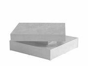 Couchtisch TURN 78 x 78 cm drehbare Platte Optik Weiß glossy von Forte