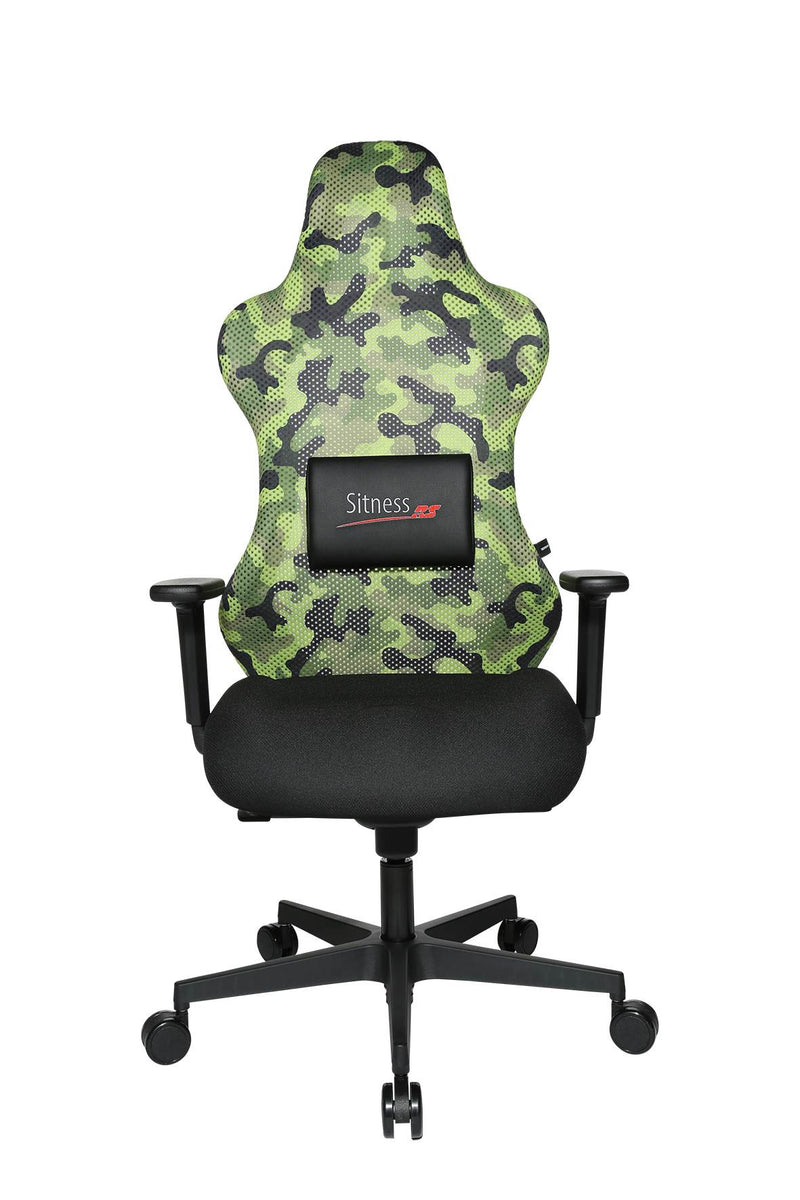 Bürostuhl Drehstuhl Sitness RS Sport Camouflage Grün von Top Star