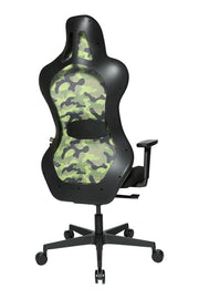 Bürostuhl Drehstuhl Sitness RS Sport Camouflage Grün von Top Star