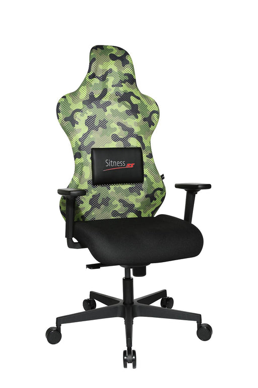Bürostuhl Drehstuhl Sitness RS Sport Camouflage Grün von Top Star