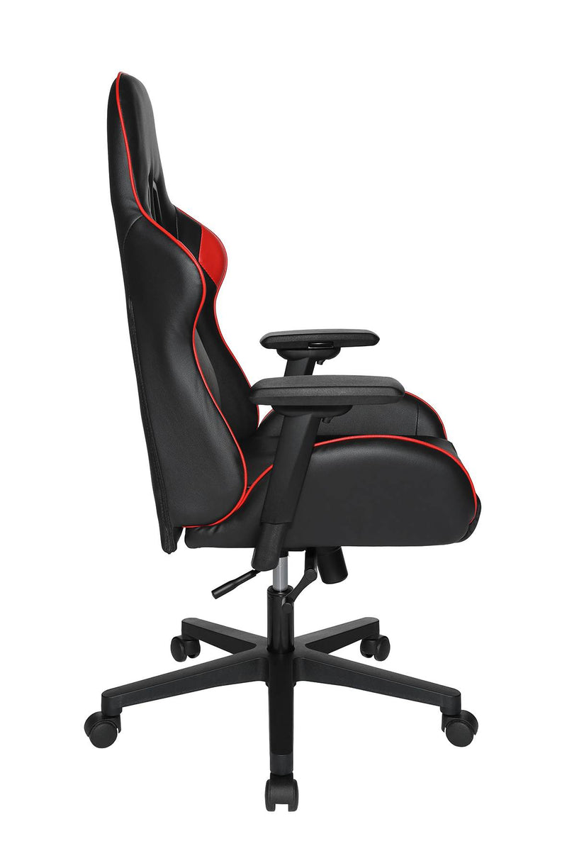 Gaming Chair Bürostuhl SPEED CHAIR 2 Kunstleder Schwarz Rot Top Star