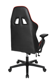 Gaming Chair Bürostuhl SPEED CHAIR 2 Kunstleder Schwarz Rot Top Star