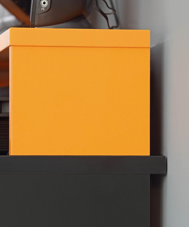 Gaming Tisch TEZAUR 2B Computertisch Black Orange mit Beleuchtung