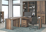 Eckschreibtisch Arbeitstisch CLIF - Old Wood Vintage und Beton Optik