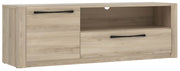 Lowboard MAXIMUS 1 Schublade 1 Tür Comano Pflaume Optik von Forte