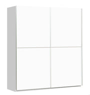 Kleiderschrank Schwebetürenschrank WINNER Optik Weiß von Forte