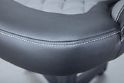 Bürodrehstuhl Drehstuhl ANDO Kunstleder Schwarz mit Armlehne