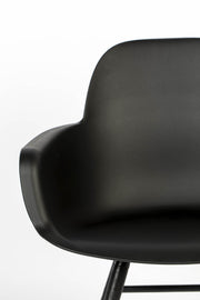Esszimmerstuhl ALBERT KUIP ALL BLACK - Design Armlehnstuhl von ZUIVER