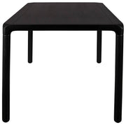 Design Esstisch STORM BLACK 180 x 90 cm von Zuiver Esche lackiert