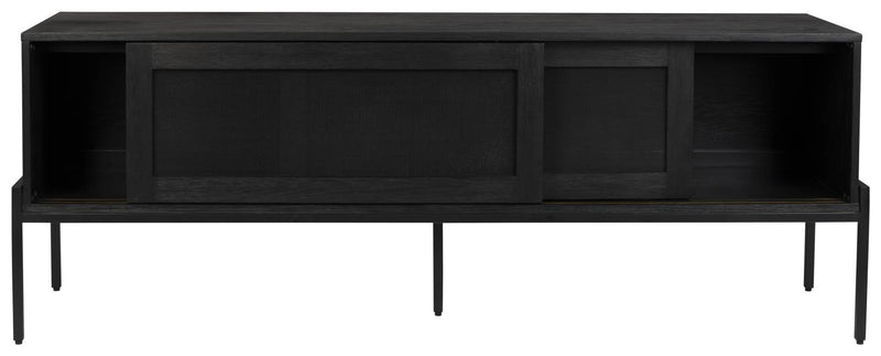 Sideboard HARDY BLACK EICHE von ZUIVER