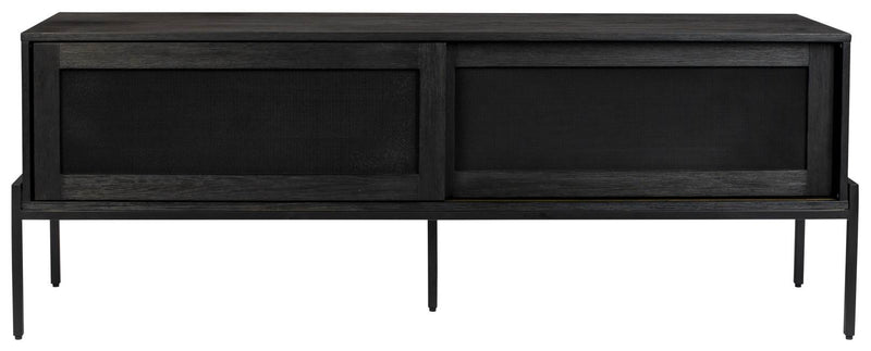 Sideboard HARDY BLACK EICHE von ZUIVER
