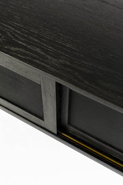 Sideboard HARDY BLACK EICHE von ZUIVER