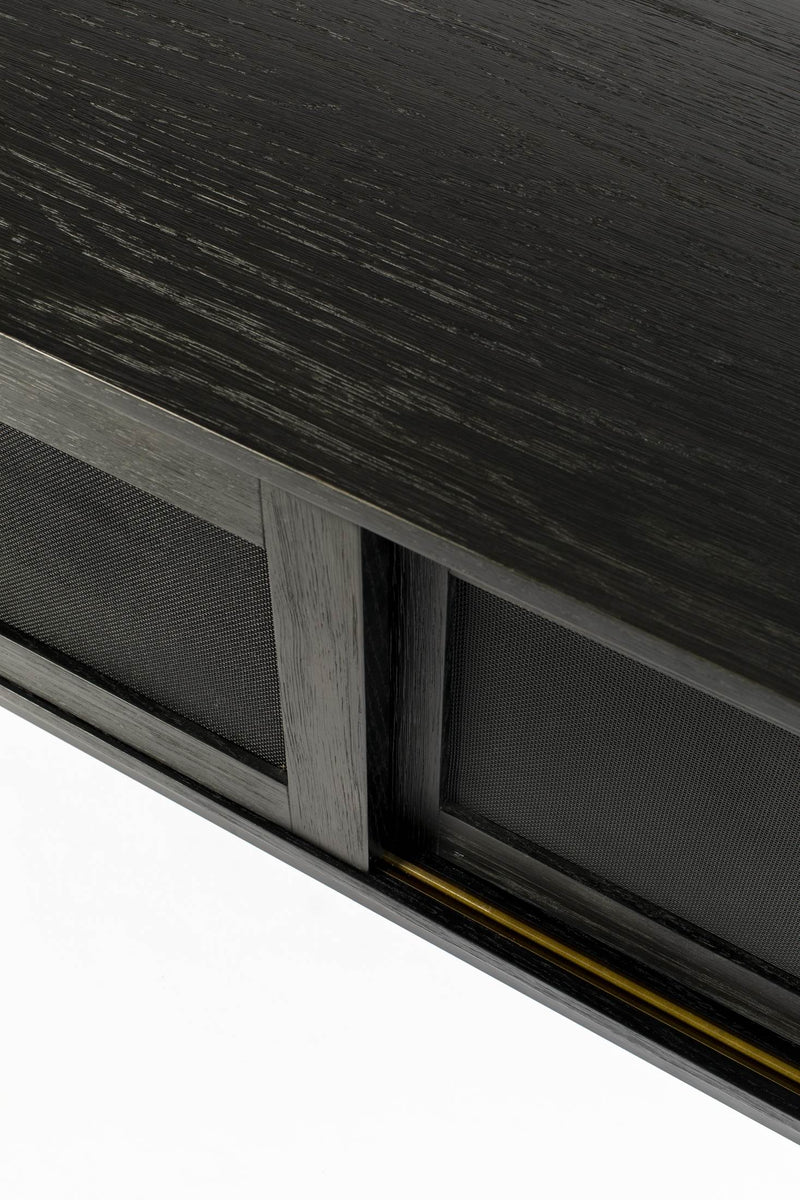 Sideboard HARDY BLACK EICHE von ZUIVER