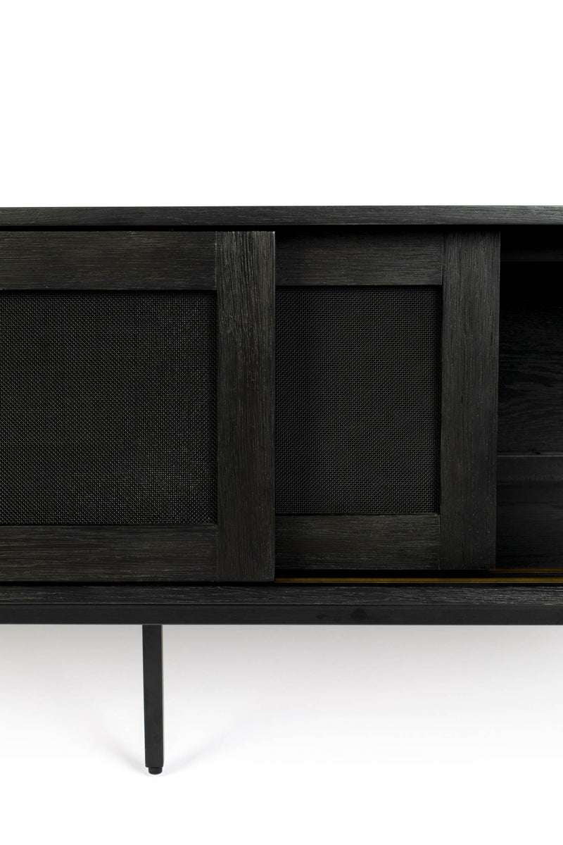 Sideboard HARDY BLACK EICHE von ZUIVER