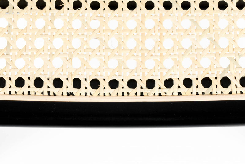 Stuhl Stapelstuhl JORT BLACK-NATURAL von ZUIVER