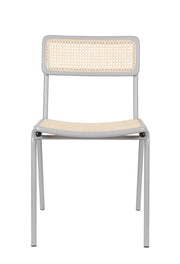 Stuhl Stapelstuhl JORT GREY-NATURAL von ZUIVER