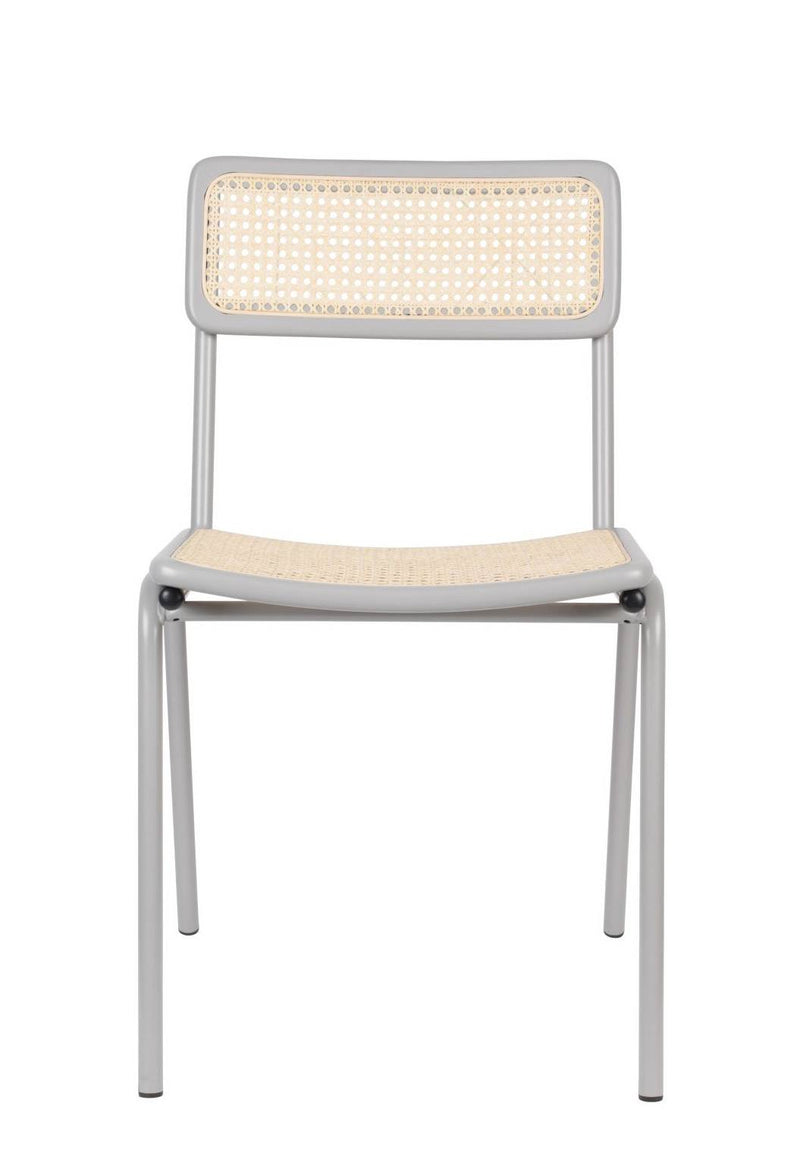 Stuhl Stapelstuhl JORT GREY-NATURAL von ZUIVER