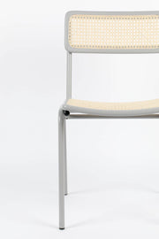 Stuhl Stapelstuhl JORT GREY-NATURAL von ZUIVER