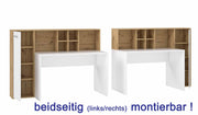 Arbeitstisch Schreibtisch ERIADU Optik Artisan Eiche und Weiß Forte