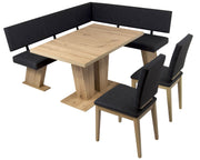 Eckbank Eckbankgruppe Essgruppe VERONA 181 x 150 cm Artisan Eiche