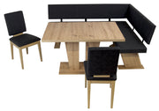 Eckbank Eckbankgruppe Essgruppe VERONA 181 x 150 cm Artisan Eiche