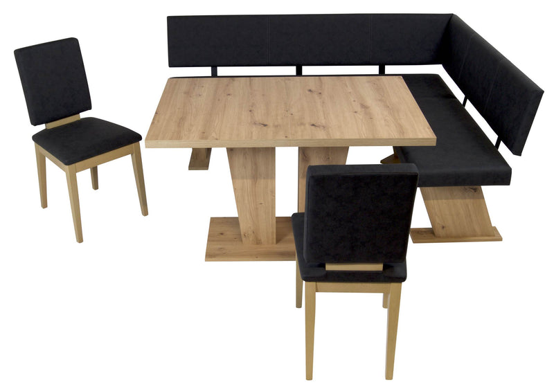 Eckbank Eckbankgruppe Essgruppe VERONA 181 x 150 cm Artisan Eiche