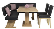 Eckbank Eckbankgruppe Essgruppe VERONA 181 x 150 cm Artisan Eiche