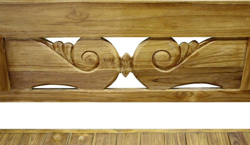 Gartenbank PADAR 135 cm Teak 2-sitzig