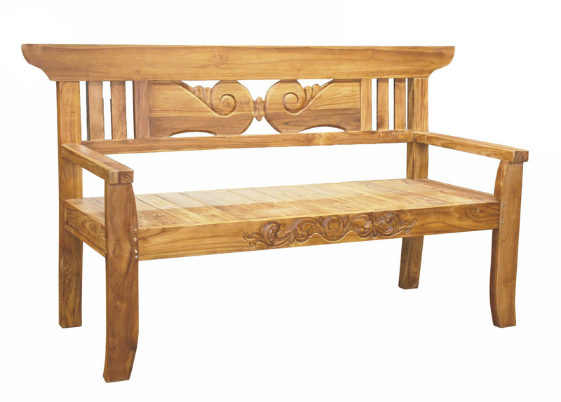 Gartenbank PADAR 165 cm Teak 3-sitzig