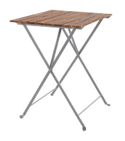 Biergarten Tisch Gartentisch Klapptisch 70 x 70 cm Akazie