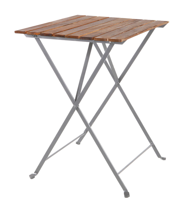 Biergarten Tisch Gartentisch Klapptisch 70 x 70 cm Akazie