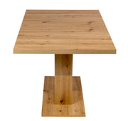 Esstisch VERONA Säulentisch 120 x 80 cm ausziehbar Artisan Eiche