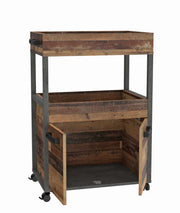 Barwagen Rollwagen HOME BAR 201 Optik Old Wood Vintage von Forte