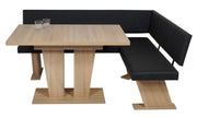 Eckbank Eckbankgruppe Essgruppe VERONA 181 x 150 cm Sonoma Eiche