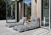 Outdoor-Polster Futonmatratze SIT and SLEEP OUT von Karup drei Farben